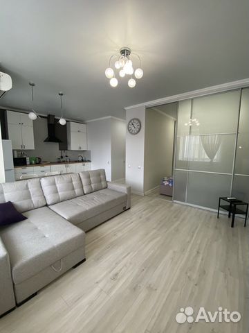 

Квартира-студия, 41 м², 2 кровати