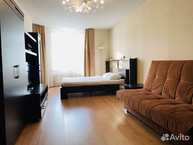 

1-к. квартира, 50 м², 2 кровати