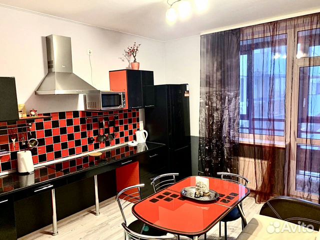 

1-к. квартира, 52 м², 2 кровати