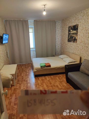 

1-к. квартира, 39 м², 2 кровати