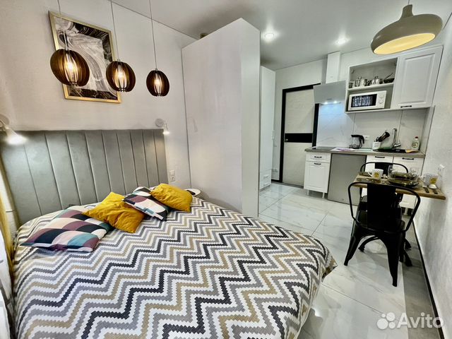 

Квартира-студия, 17 м², 1 кровать