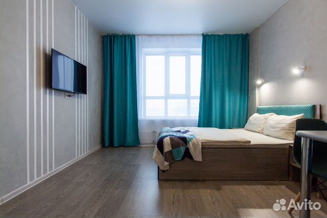 

Квартира-студия, 25 м², 1 кровать