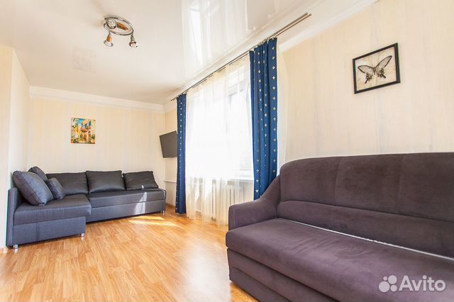 

1-к. квартира, 34 м², 2 кровати