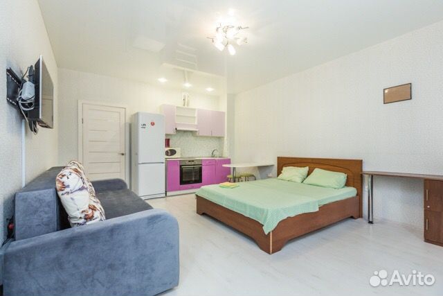 

Квартира-студия, 35 м², 1 кровать
