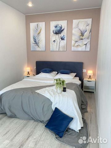 

Квартира-студия, 34 м², 2 кровати