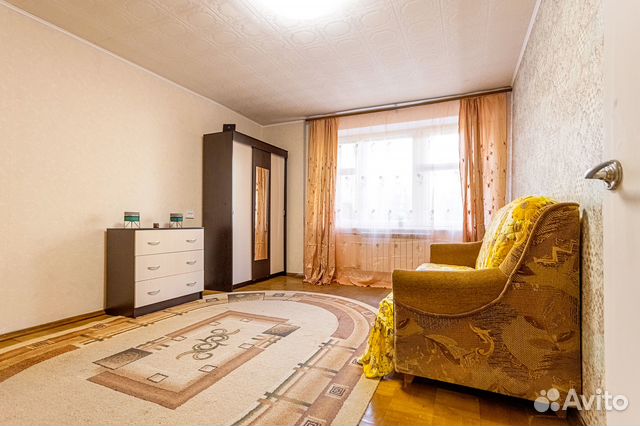 

1-к. квартира, 36 м², 2 кровати