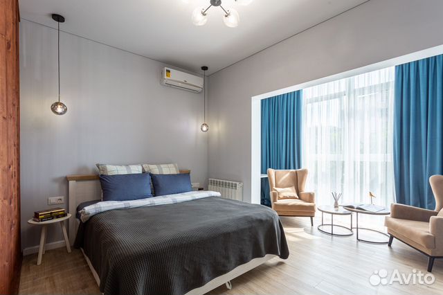

1-к. квартира, 40 м², 2 кровати