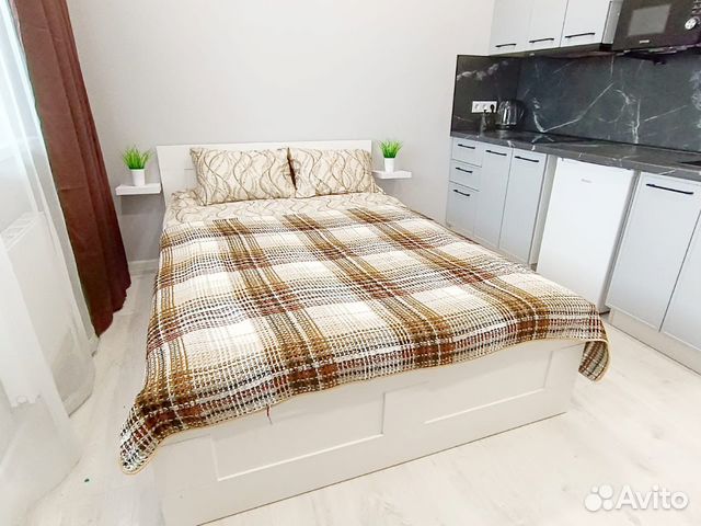 

Квартира-студия, 28 м², 1 кровать