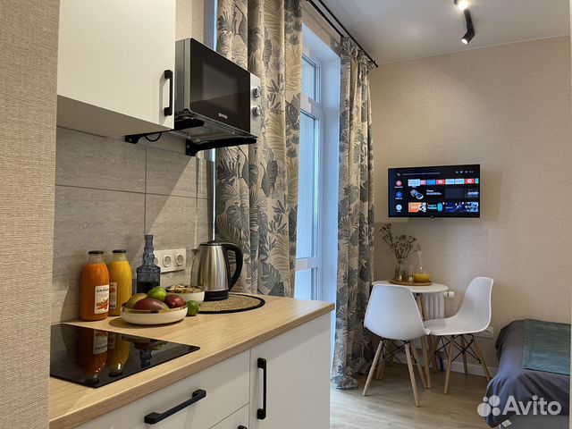 

Квартира-студия, 17 м², 1 кровать