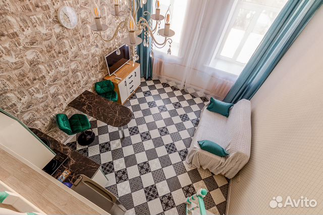 

Квартира-студия, 25 м², 2 кровати