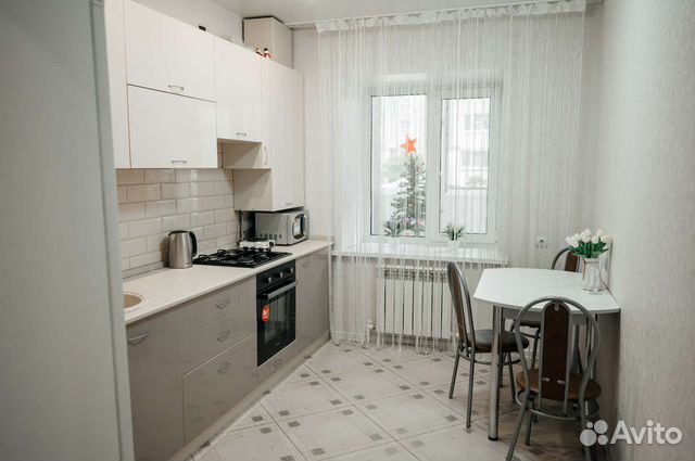 

1-к. квартира, 44 м², 2 кровати