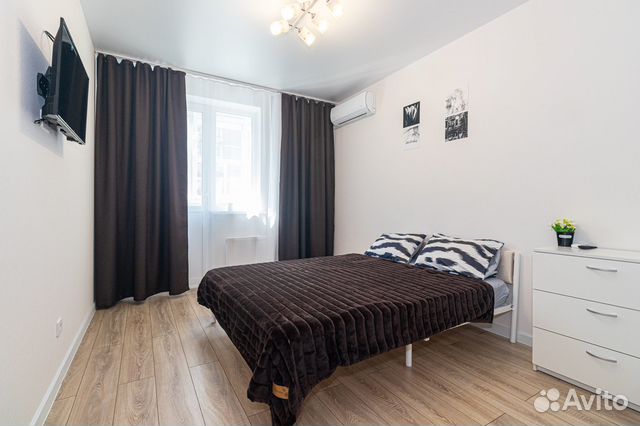 

1-к. квартира, 36 м², 2 кровати