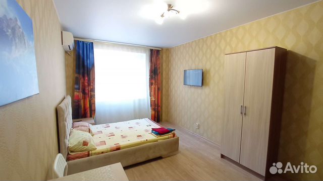 

Квартира-студия, 28 м², 1 кровать