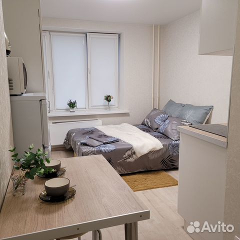 

Квартира-студия, 17 м², 1 кровать