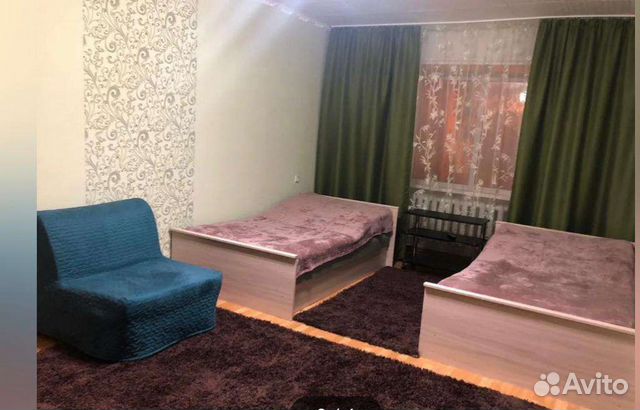 

1-к. квартира, 41 м², 3 кровати