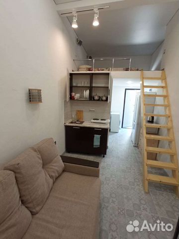 

Квартира-студия, 16 м², 2 кровати