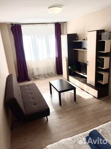 

1-к. квартира, 37,6 м², 2 кровати