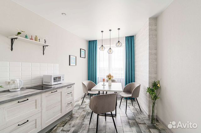 

1-к. квартира, 41 м², 2 кровати