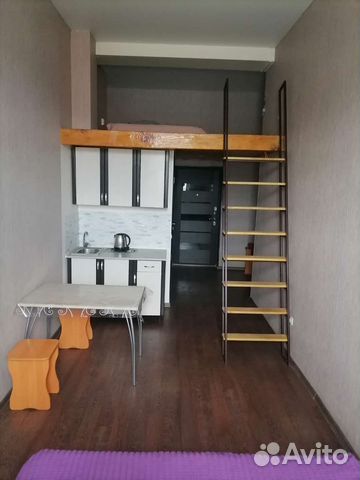 

Квартира-студия, 28 м², 2 кровати