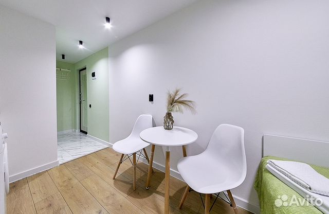 

Квартира-студия в апарт-отеле, 10 м², 1 кровать