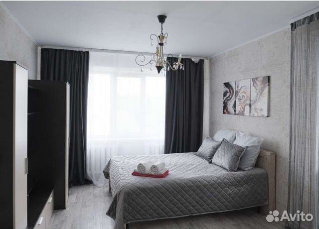 

1-к. квартира, 32 м², 2 кровати