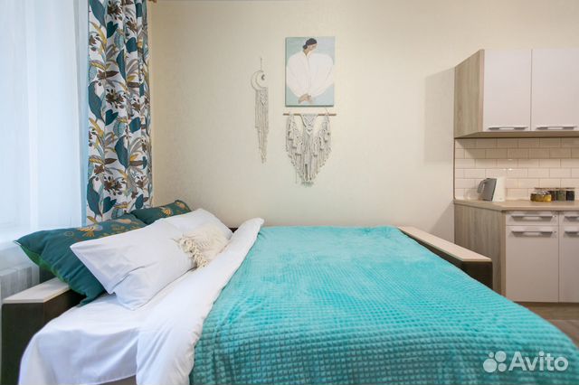 

Квартира-студия, 34 м², 1 кровать
