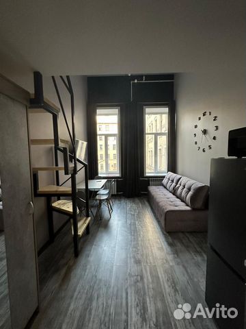 

Квартира-студия, 32 м², 2 кровати