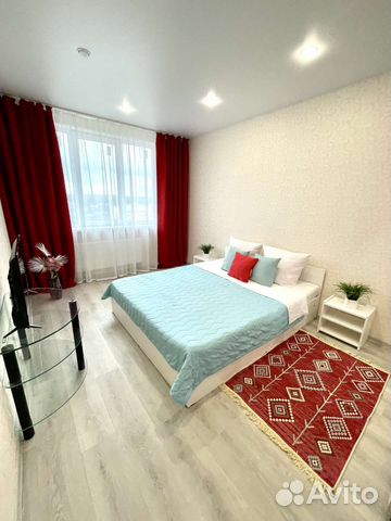 

1-к. квартира, 51 м², 2 кровати