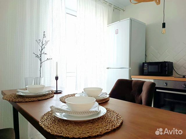 

1-к. квартира, 54 м², 2 кровати