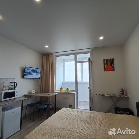 

Квартира-студия, 27 м², 2 кровати