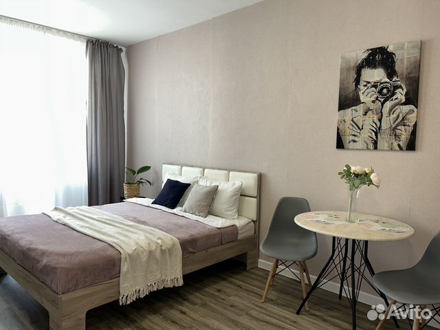 

Квартира-студия, 29 м², 1 кровать