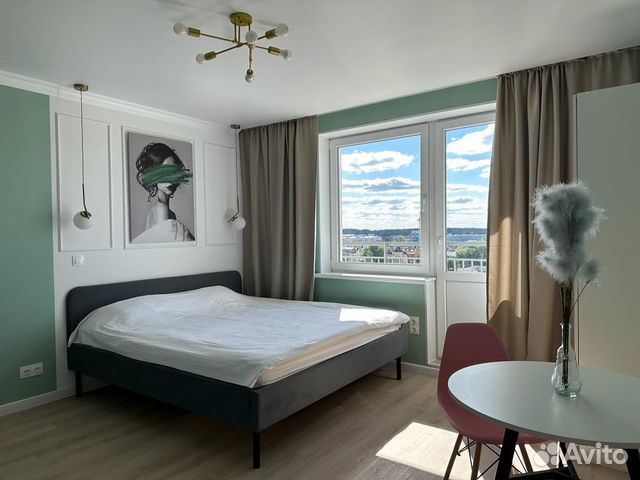 

Квартира-студия, 25 м², 1 кровать