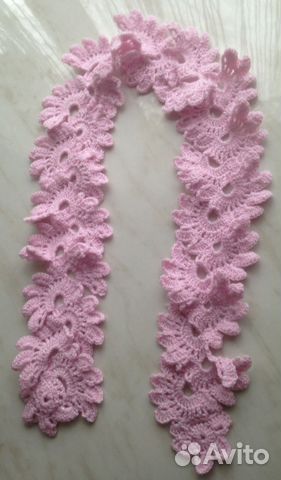 Вязаные шарфы(ручная работа)