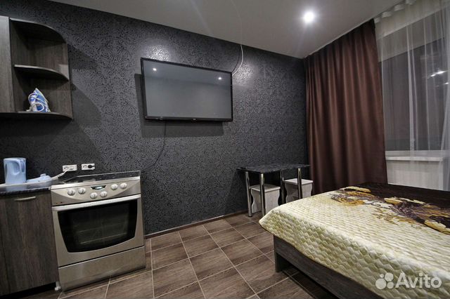 

Квартира-студия, 34 м², 2 кровати
