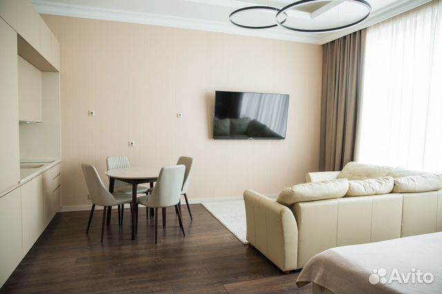 

Квартира-студия, 52 м², 2 кровати