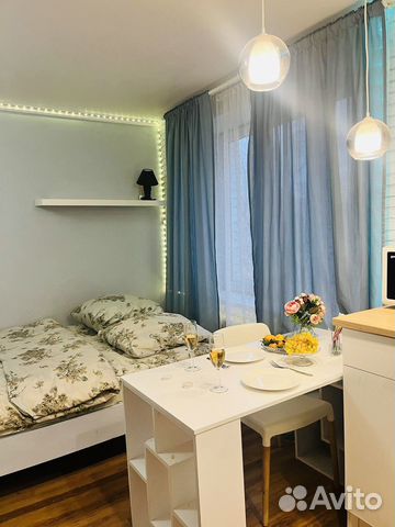 

Квартира-студия, 23,2 м², 2 кровати