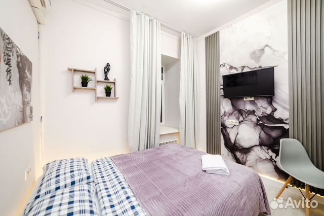 

1-к. квартира, 19 м², 2 кровати