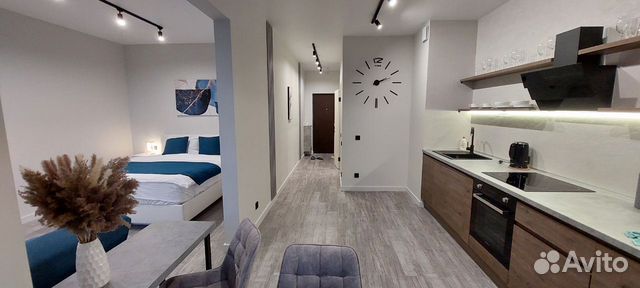 

1-к. квартира, 42 м², 2 кровати