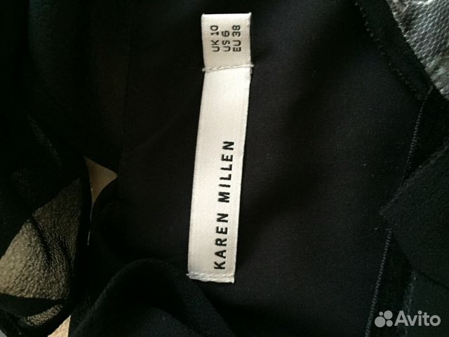 Топ Karen Millen натуральный шелк оригинал р.42-44 Топ Karen Millen натуральный шелк оригинал р.42-44