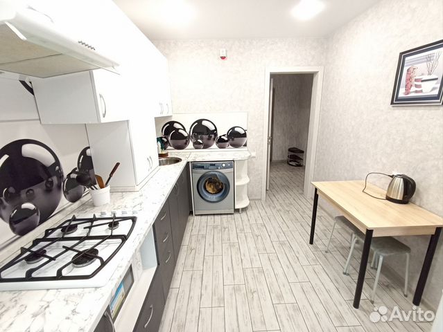 

1-к. квартира, 40 м², 2 кровати