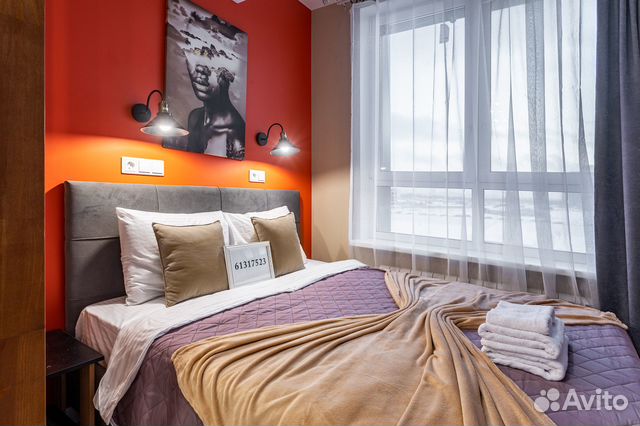 

Квартира-студия, 20 м², 2 кровати