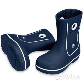 Сапоги резиновые Crocband Jaunt Kids Crocs 2 цвета Сапоги резиновые Crocband Jaunt Kids Crocs 2 цвета