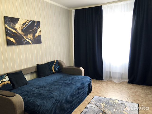 

1-к. квартира, 45 м², 2 кровати