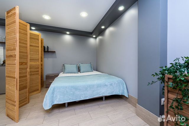 

Квартира-студия, 40 м², 2 кровати