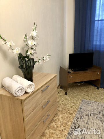 

1-к. квартира, 38 м², 2 кровати