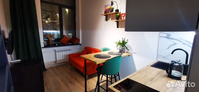 

Квартира-студия, 22 м², 2 кровати