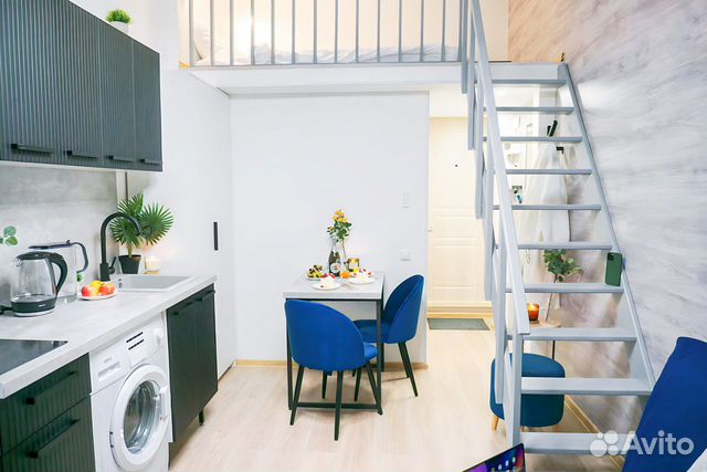 

Квартира-студия, 16 м², 2 кровати