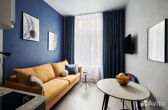

Квартира-студия, 17 м², 1 кровать