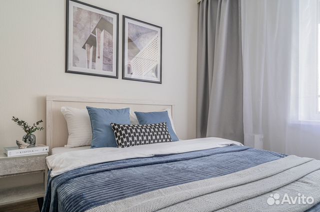 

1-к. квартира, 48 м², 2 кровати