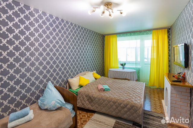 

1-к. квартира, 36 м², 2 кровати